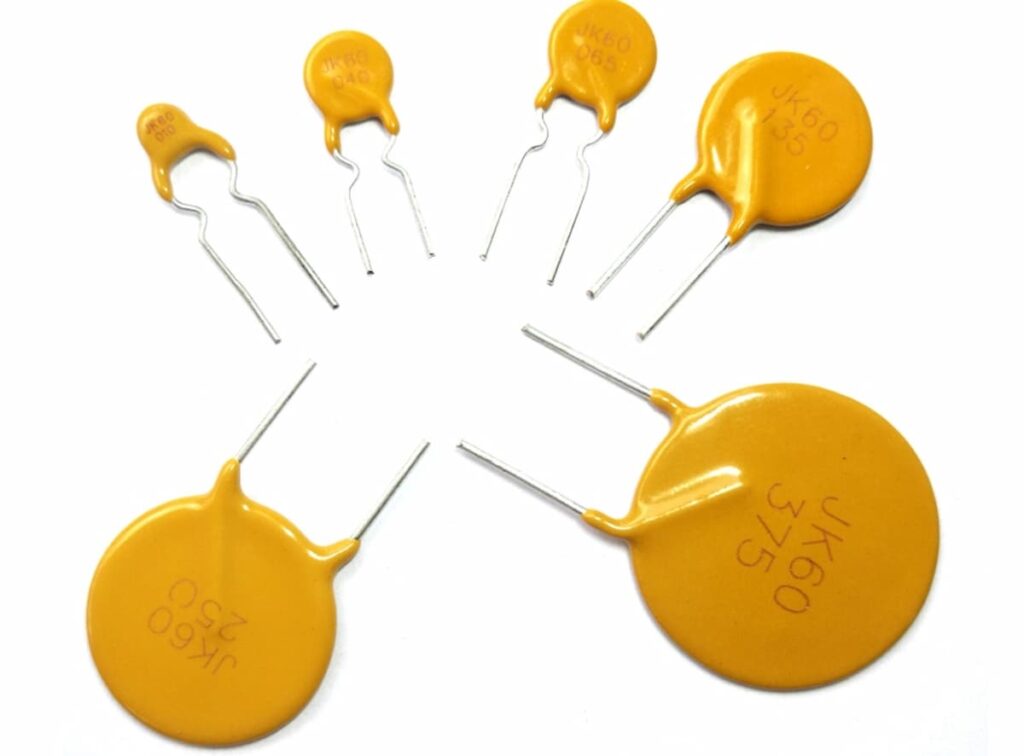 ترمیستور PTC دمایی برای حفاظت مدارهای الکترونیکی