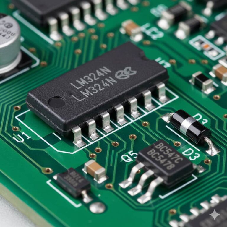 علائم روی آی‌سی‌ها و نیمه‌هادی‌ها