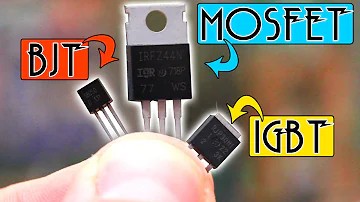 تصویر مقایسه ماسفت و IGBT از نظر ساختار داخلی، عملکرد و کاربرد در الکترونیک قدرت