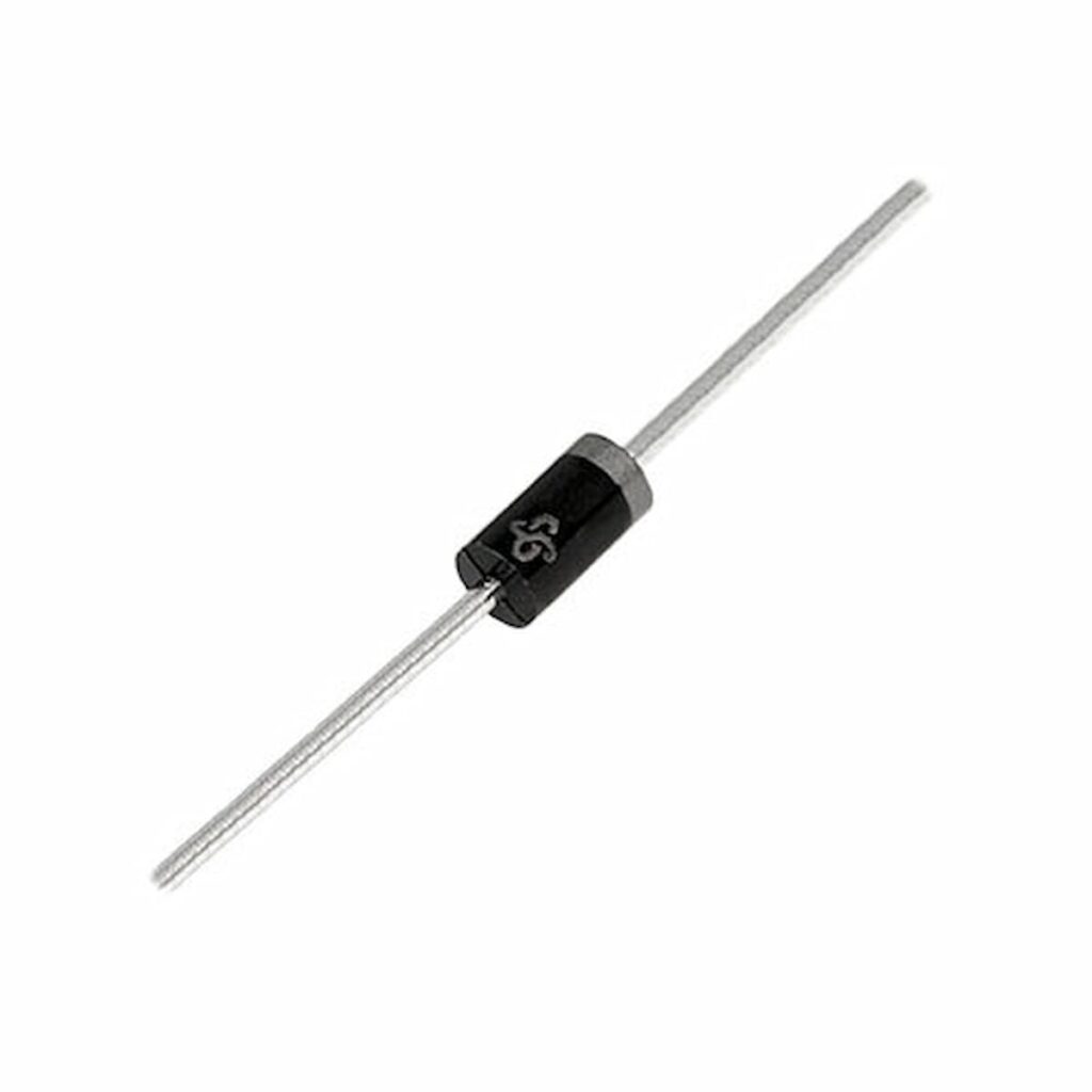 تصویر دیود یکسو‌کننده (Rectifier Diode) و کاربرد آن در یکسو‌سازی جریان AC به DC