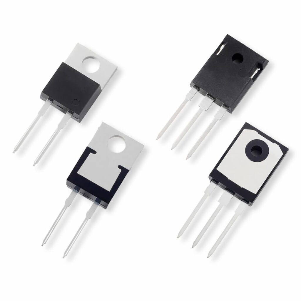 تصویر دیود شاتکی (Schottky Diode) و کاربرد آن در مدارهای سریع و منابع تغذیه