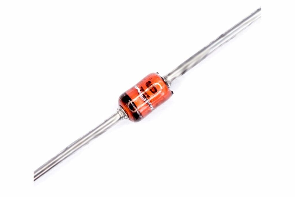 تصویر دیود زنر (Zener Diode) و کاربرد آن در تثبیت ولتاژ و محافظت مدار