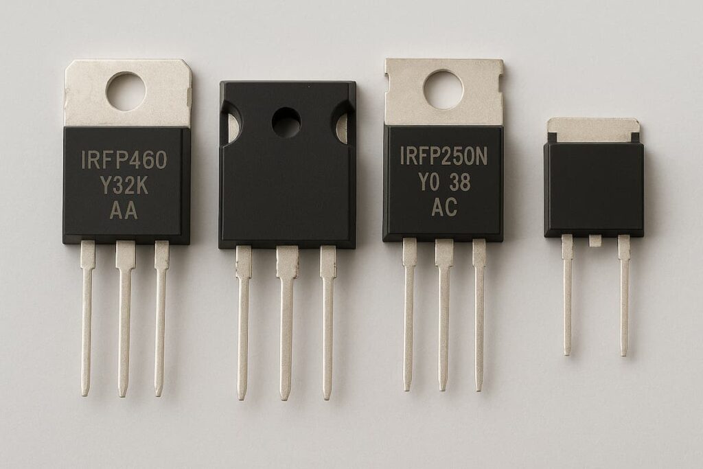انواع ماسفت قدرت Power MOSFET در مدارهای الکترونیکی و منابع تغذیه