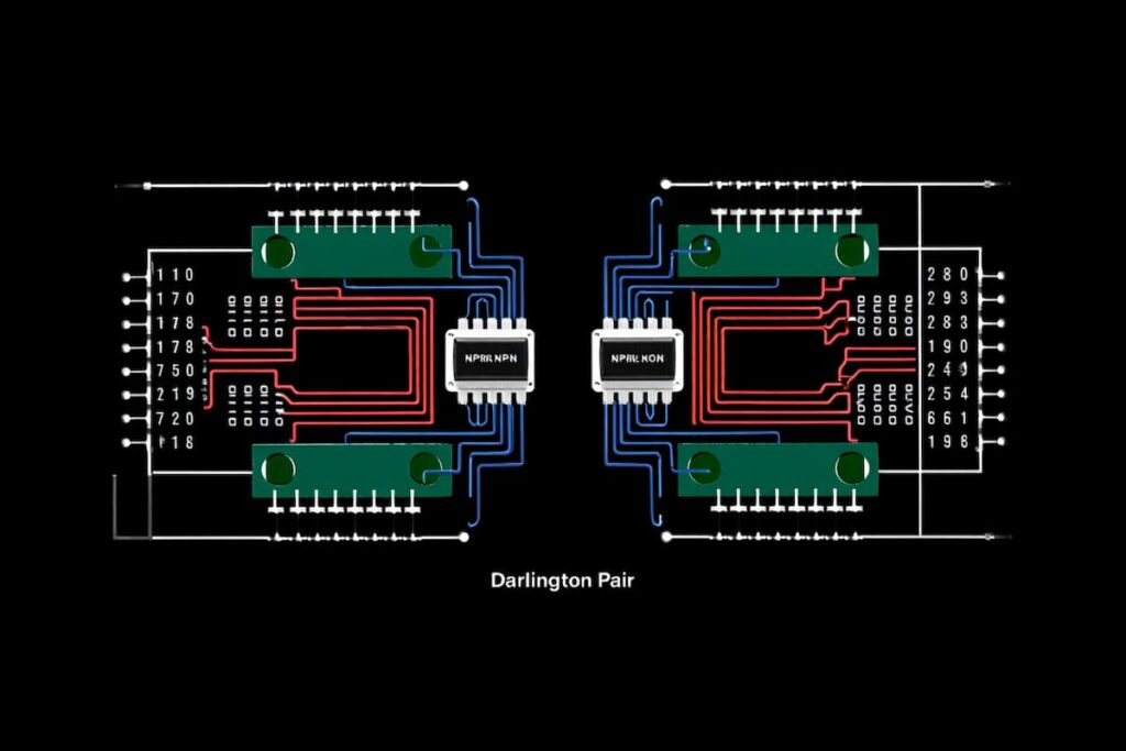 Darlington Pair Transistor - ساختار و نحوه تقویت جریان