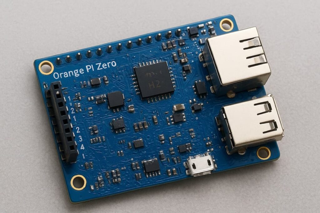 برد اورنج پای زیرو Orange Pi Zero مینی کامپیوتر تک بردی