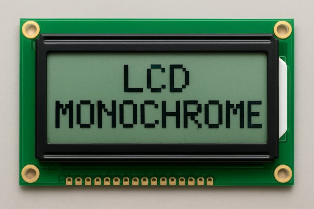 نمایشگر ال‌سی‌دی مونوکروم Monochrome LCD