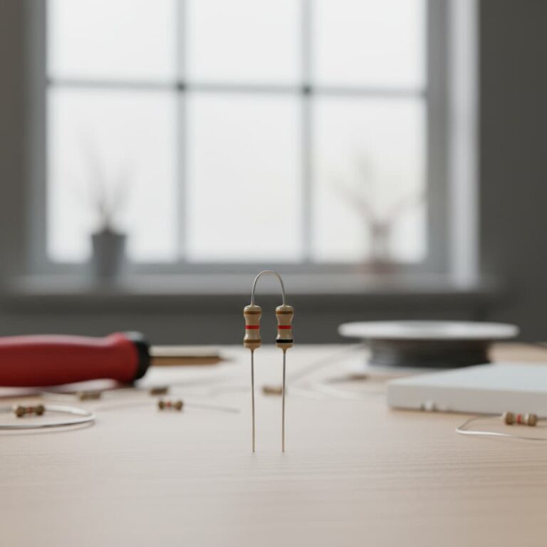 تصویر مقاومت، قطعه اصلی محدودکننده جریان در مدارهای الکترونیکی مختلف.